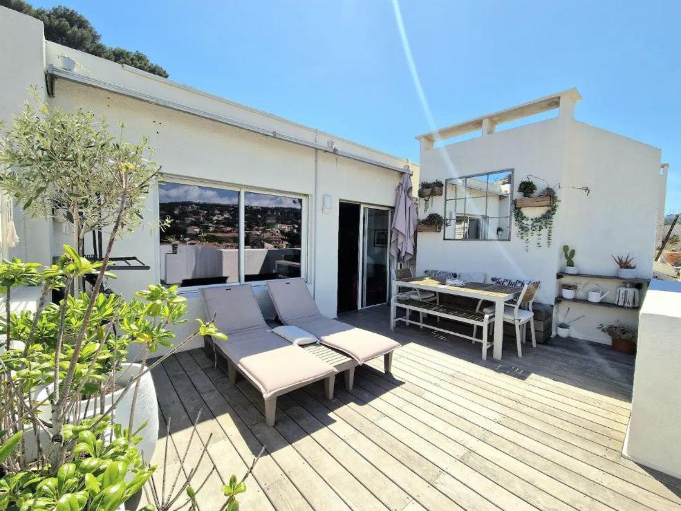 Le Rooftop - Hyper Centre - 5 Pers - Climatisation Apartment Cassis Exterior photo